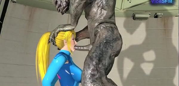  Samus fucked by an alien